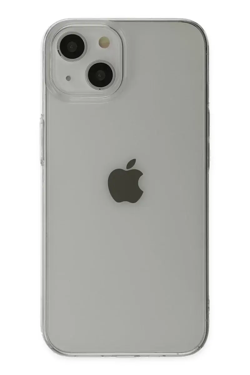 Newface İphone 14 Plus Kılıf Pc Sert Şeffaf Kapak - Şeffaf