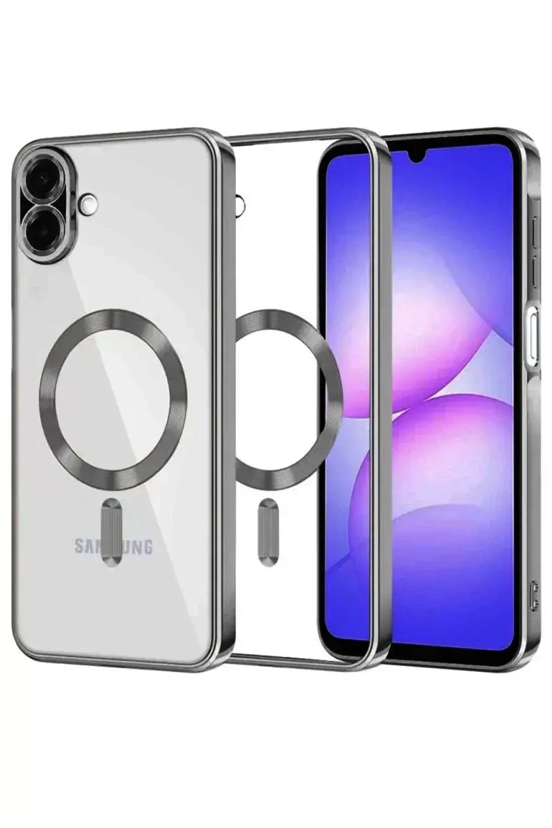 Newface Samsung Galaxy A07 4g Kross Magneticsafe Kapak - Titan Gri