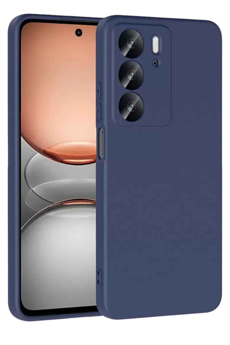 Newface Realme C75 4g First Silikon - Lacivert