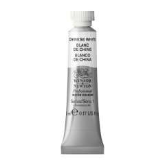 Profesyonel Tüp Suluboya - Chinese White - 5ml - Seri 1