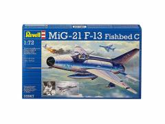 Mig-21 F-13 Fishbed C Model Uçak - 1/72 - 3967