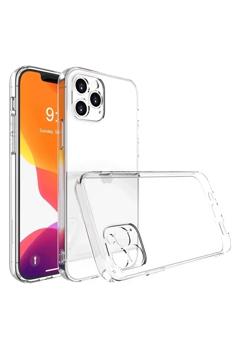 Newface Apple İphone 16 Pro Max Kılıf Lüx Şeffaf Silikon