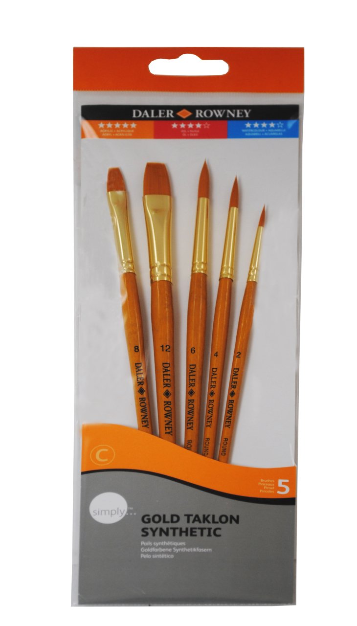 Taklon Fırça Seti 5'li