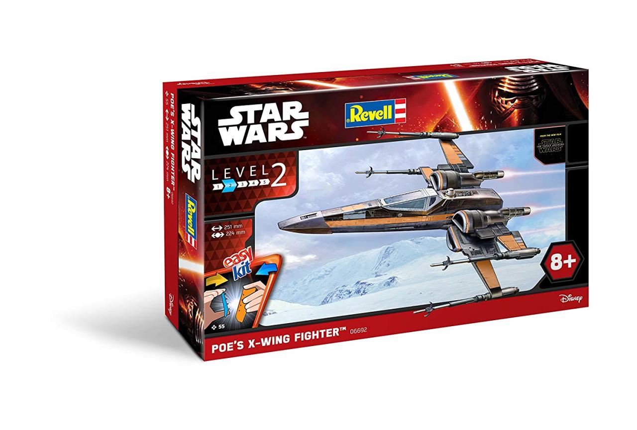 Star Wars Poe's X-Wing Fighter - 1:50 - 6692