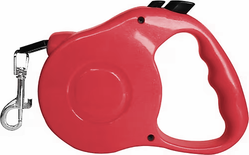 Royalist Otomatik  Köpek Gezdirme Tasması XS 3 Metre 12 kg Kırmızı