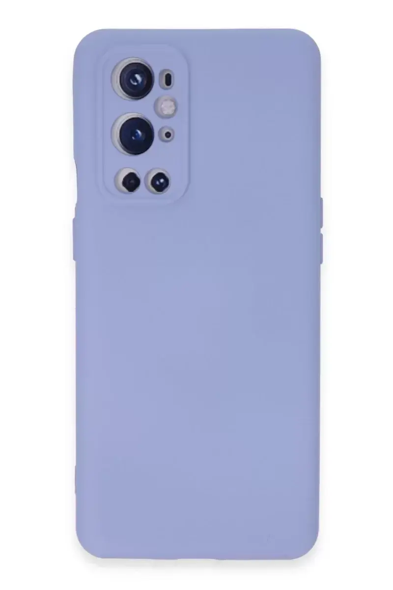 Newface One Plus 9 Pro Kılıf Nano İçi Kadife Silikon - Mavi