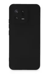 Newface Xiaomi Mi 13 Kılıf Nano İçi Kadife Silikon - Siyah