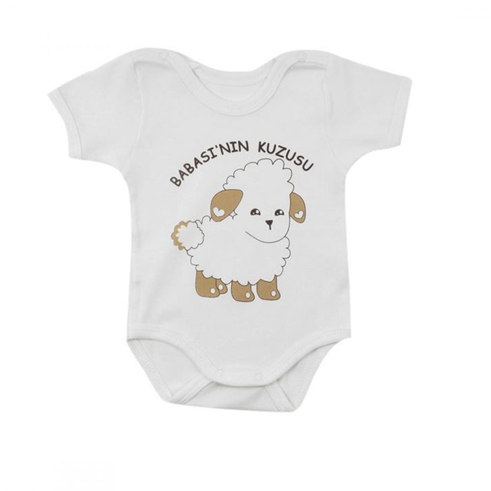 Sema Baby Babası'nın Kuzusu Kısa Kol Body 3-6 Ay