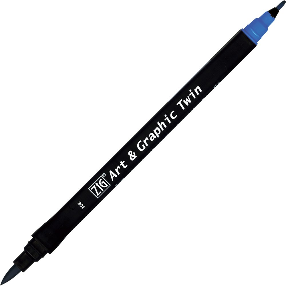 Art & Graphic Twin - Cornflower Blue - 308