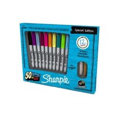 Fine Point Permanent Marker 10+2 Renk Special Edition