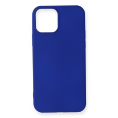 İphone 12 Mini Kılıf First Silikon - Lacivert