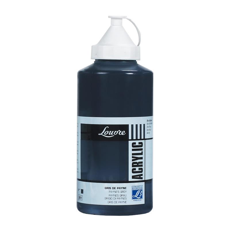 Louvre Akrilik 750 ml - Paynes Grey