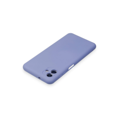 Samsung Galaxy A04 Kılıf Nano İçi Kadife Silikon - Lila