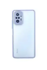 Newface Xiaomi Redmi Note 10 Pro Kılıf Montreal Silikon Kapak - Gri