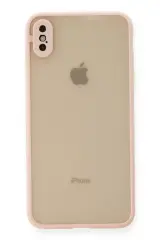 Newface İphone X Kılıf Montreal Silikon Kapak - Pembe