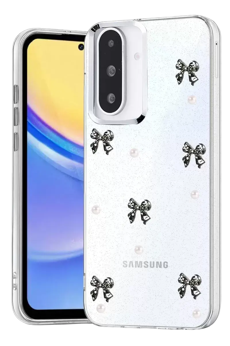 Newface Samsung Galaxy A36 Fiyonk Desenli Kapak - Desen 8