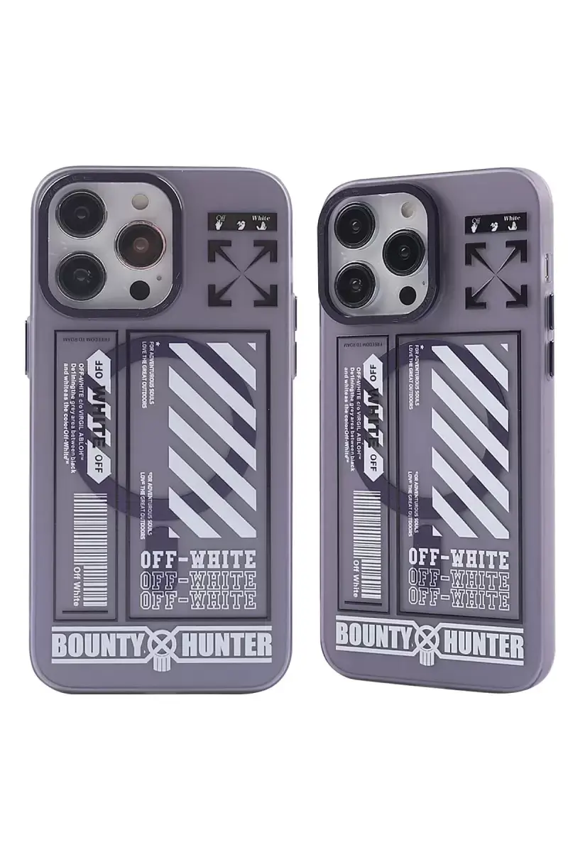 Newface Apple İphone 14 Pro Max Kılıf Apollo Magneticsafe Desenli Kapak - Apollo Mor - 1