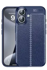 Newface Apple İphone 16 Plus Kılıf Auto Focus Kapak - Lacivert