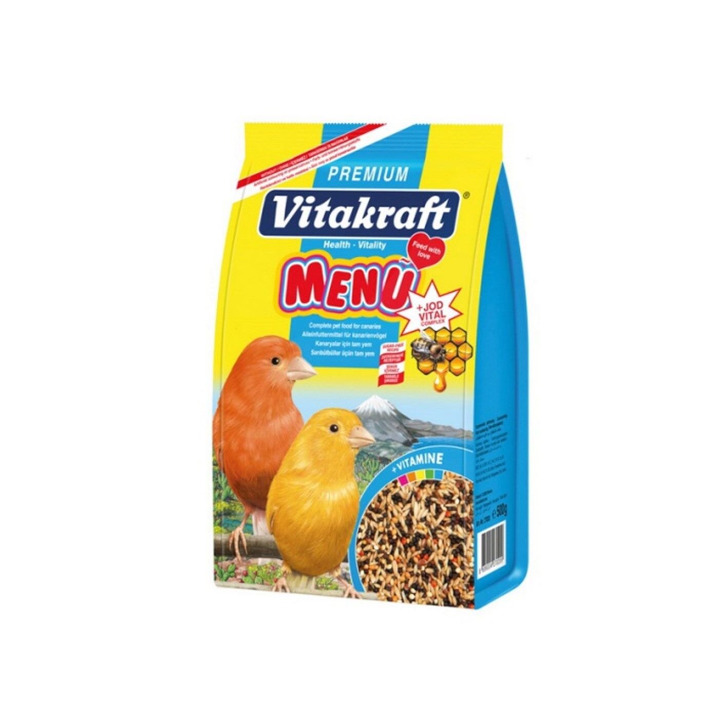 Vitakraft Menü Premium Kanarya Yemi 500 Gr