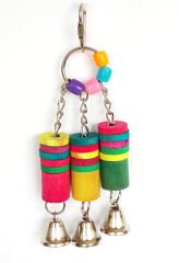 Eastland Hasır Çıngıraklı Kuş Oyuncağı 19 cm