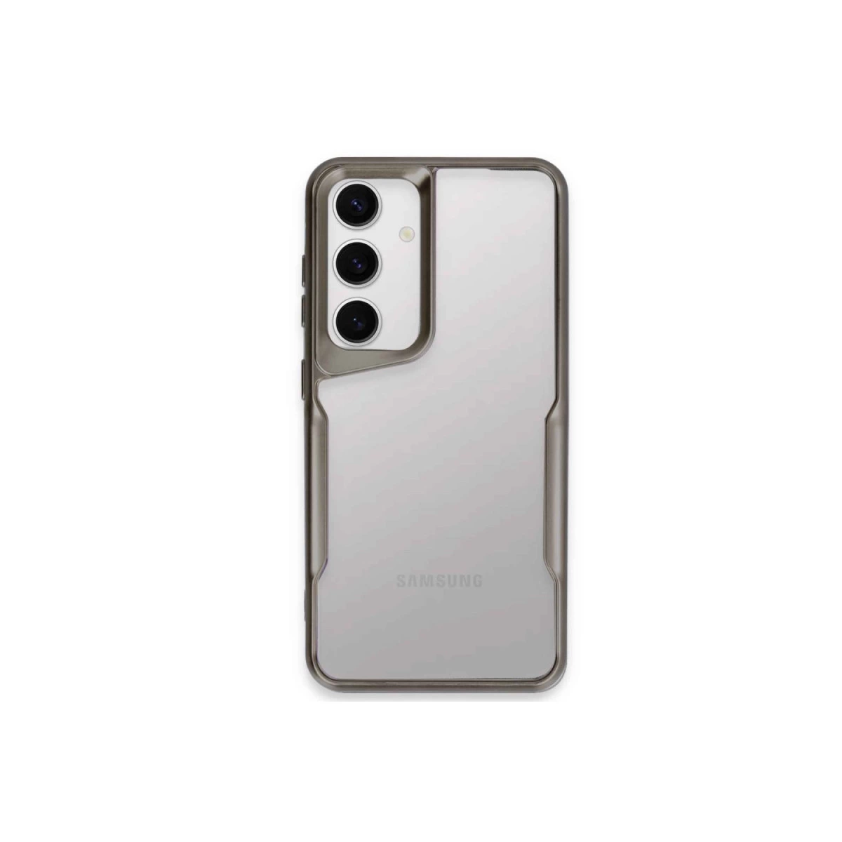 Samsung Galaxy A35 5g Kılıf Boyi Silikon Kapak - Titan Gri
