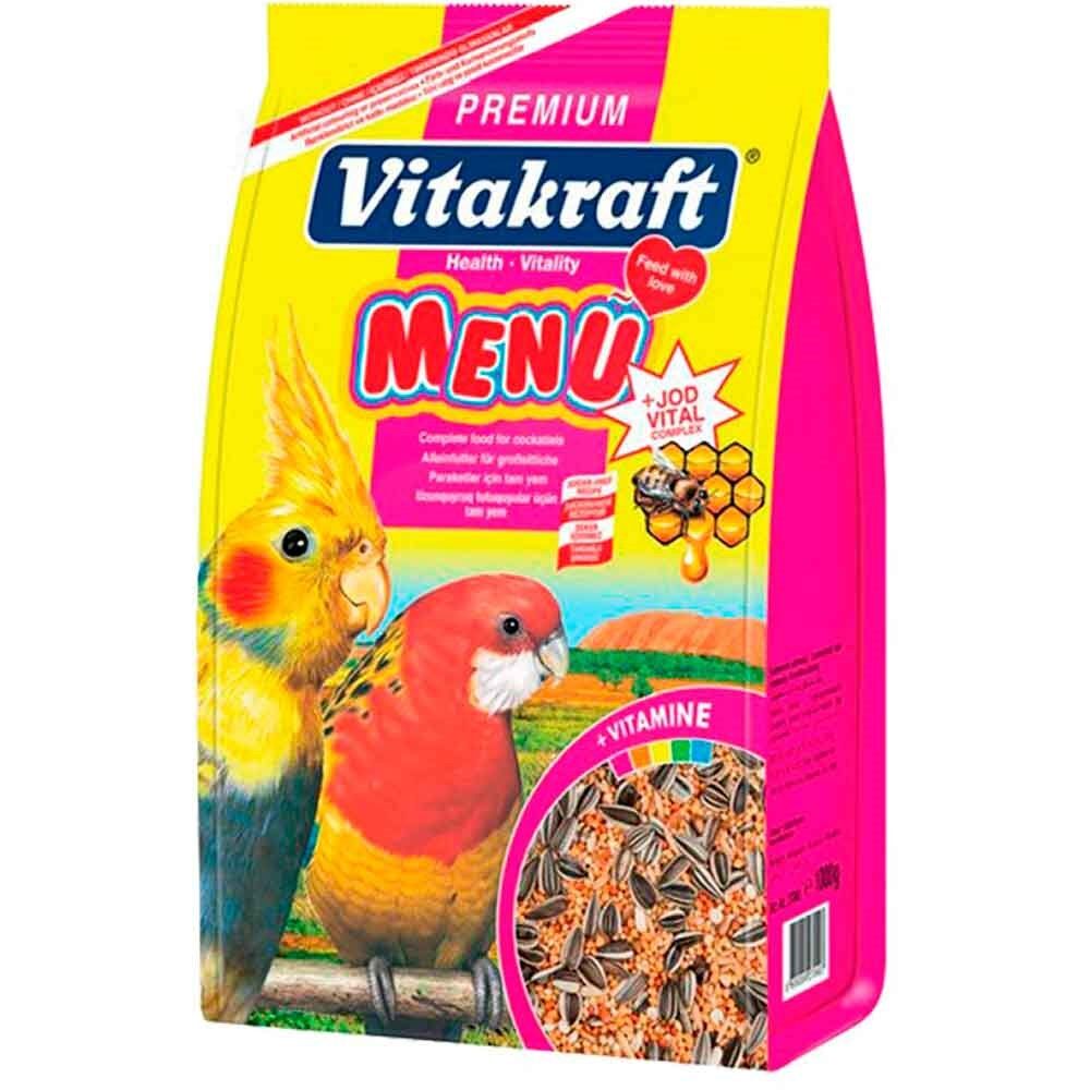 Vitakraft Menu,Jod Vital Complex Premium Paraket Yemi 1 Kg