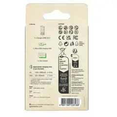 Gp Recyko E221 Usb 2'li Aa - Aaa Pil Şarj Cihazı (gpacse221004 Gpe221r21-2gtlb1)