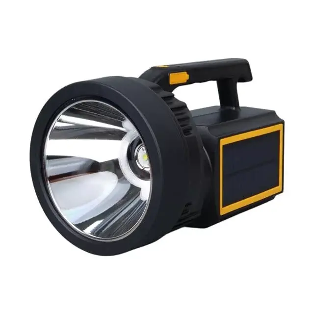 Powermaster W5193 Solar Şarjlı El Feneri Uzun Mesafe Işıldak