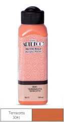 Akrilik Ahşap Boyası 140ml 3041 Terrakota