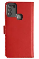 Newface İnfinix Hot 10 Play Kılıf Trend S Plus Kapaklı Kılıf - Kırmızı