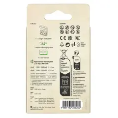 Gp Recyko B441 Usb 4’lü Aa - Aaa Pil Şarj Cihazı (gpacsb44103 Gpb441r21-2gtlb1)