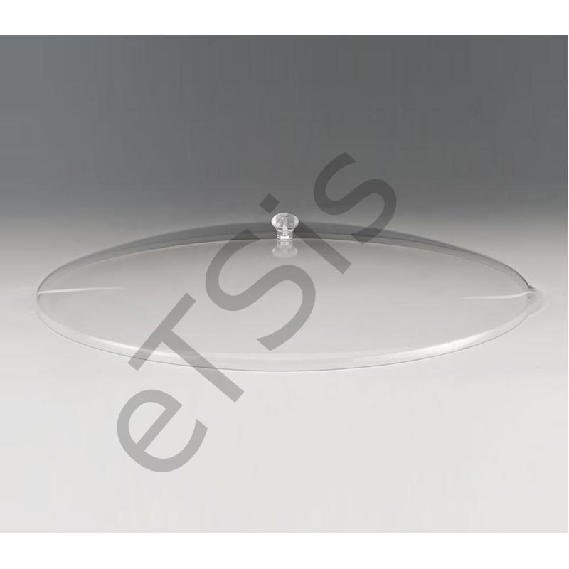 Oval Teşhir Kapak, Akrilik, 55x39 cm