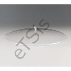 Oval Teşhir Kapak, Akrilik, 55x39 cm