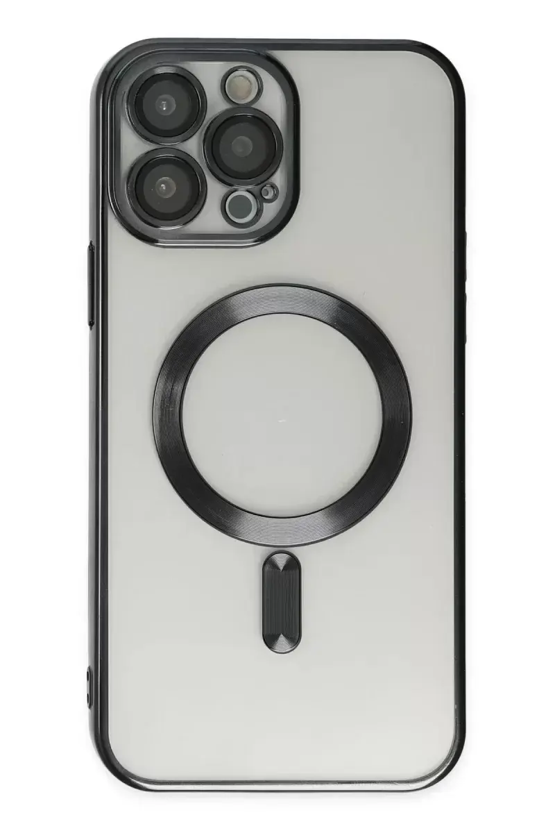 Newface İphone 14 Pro Kılıf Kross Magneticsafe Kapak - Siyah