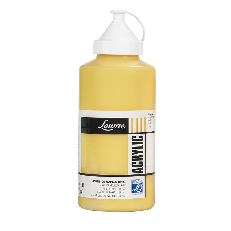Louvre Akrilik 750 ml - Naples Yellow