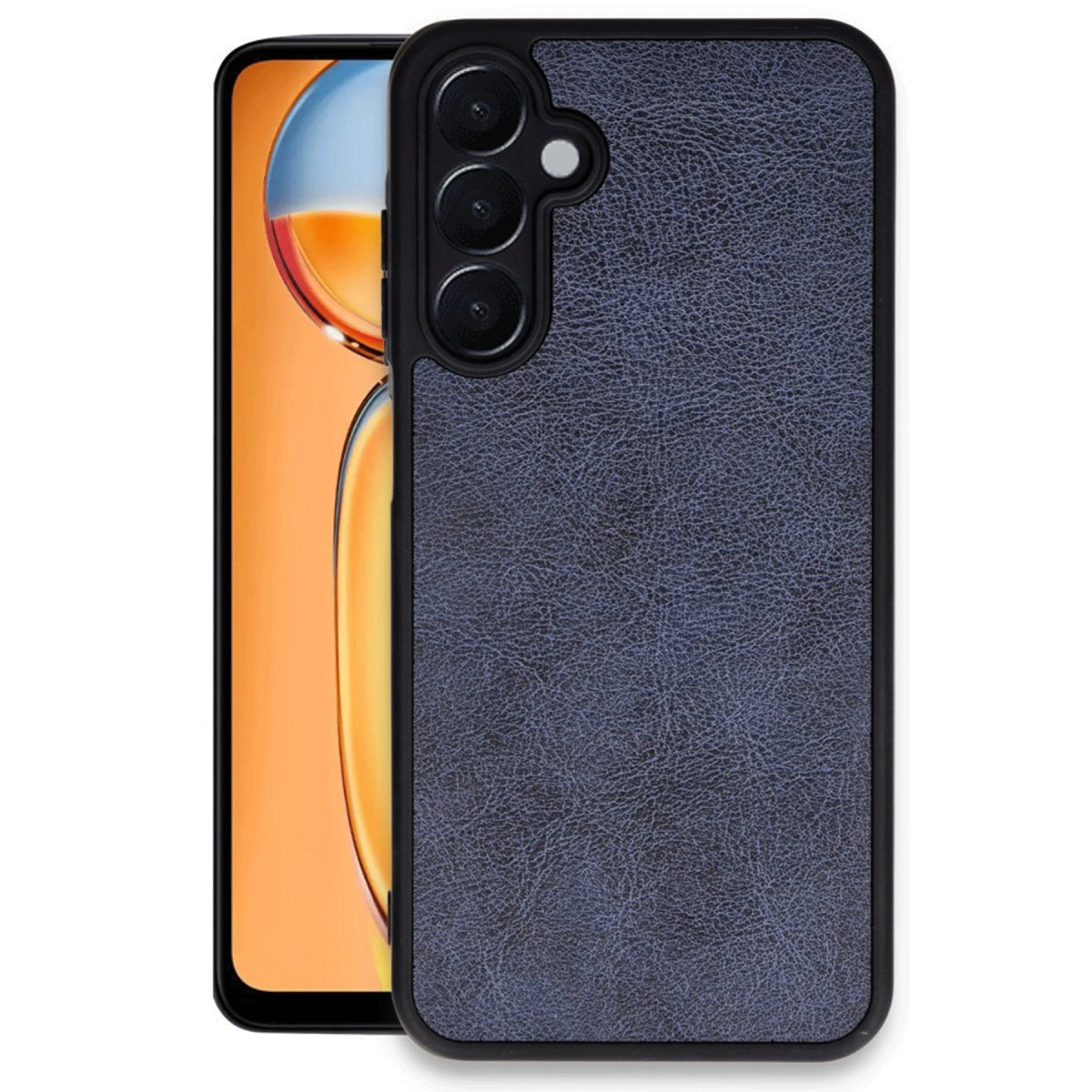 Samsung Galaxy A26 Kılıf Aras Deri Kapak - Lacivert