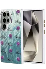 Newface Samsung Galaxy S23 Ultra Kılıf Blade Aynalı Desenli Kapak - Desen 9