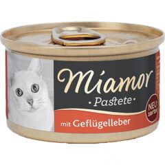 Miamor Pastete Ciğerli Kedi Konserve Mama 85 gr