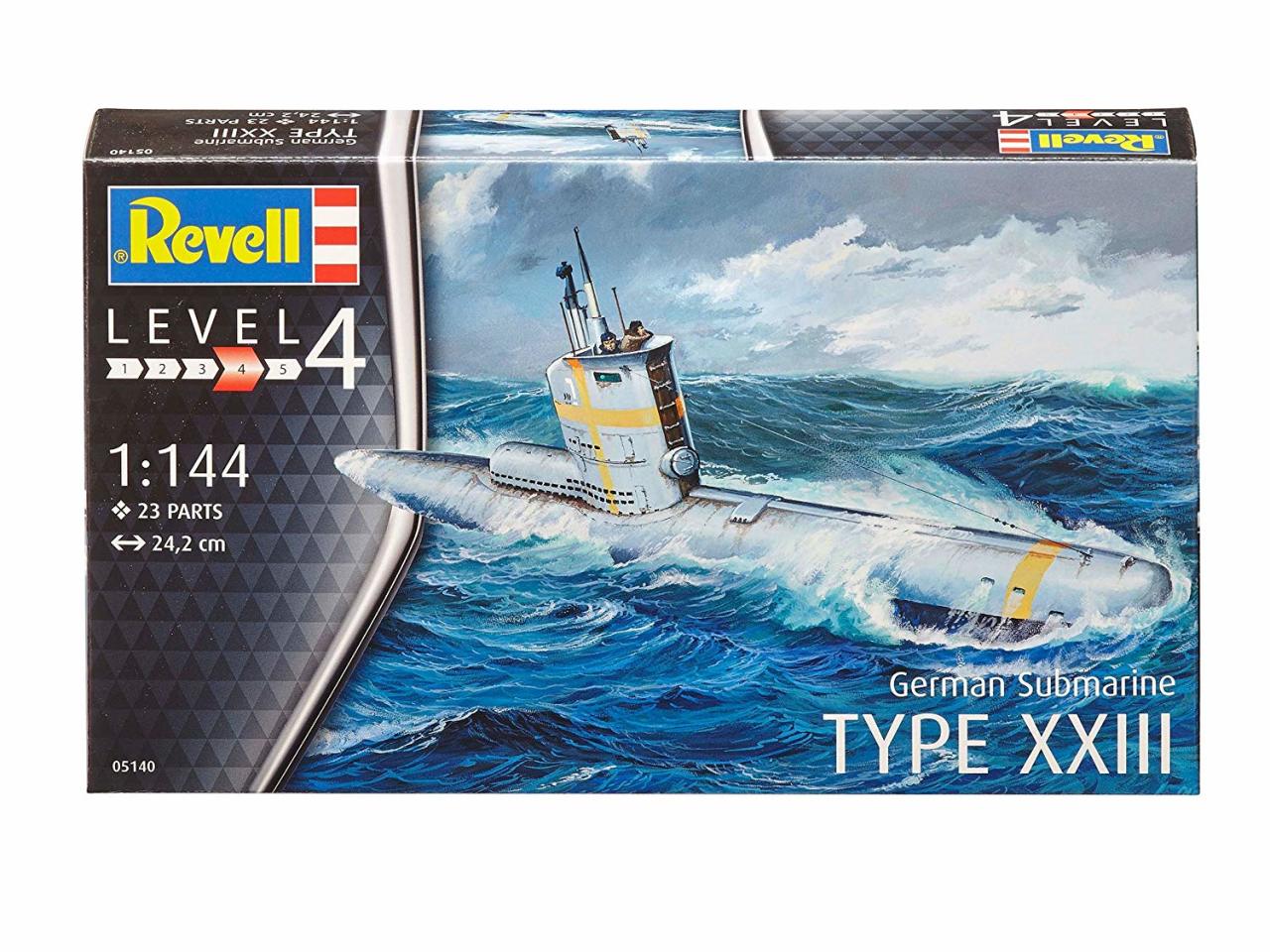German Submarine Type XXIII Model Denizaltı - 1/144 - 5140