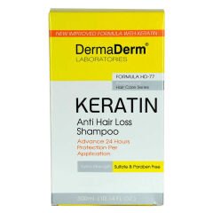 Keratin Saç Dökülmesine Karşı Şampuan (Sülfat ve Parafinsiz) 300 ML
