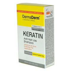 Keratin Saç Dökülmesine Karşı Şampuan (Sülfat ve Parafinsiz) 300 ML