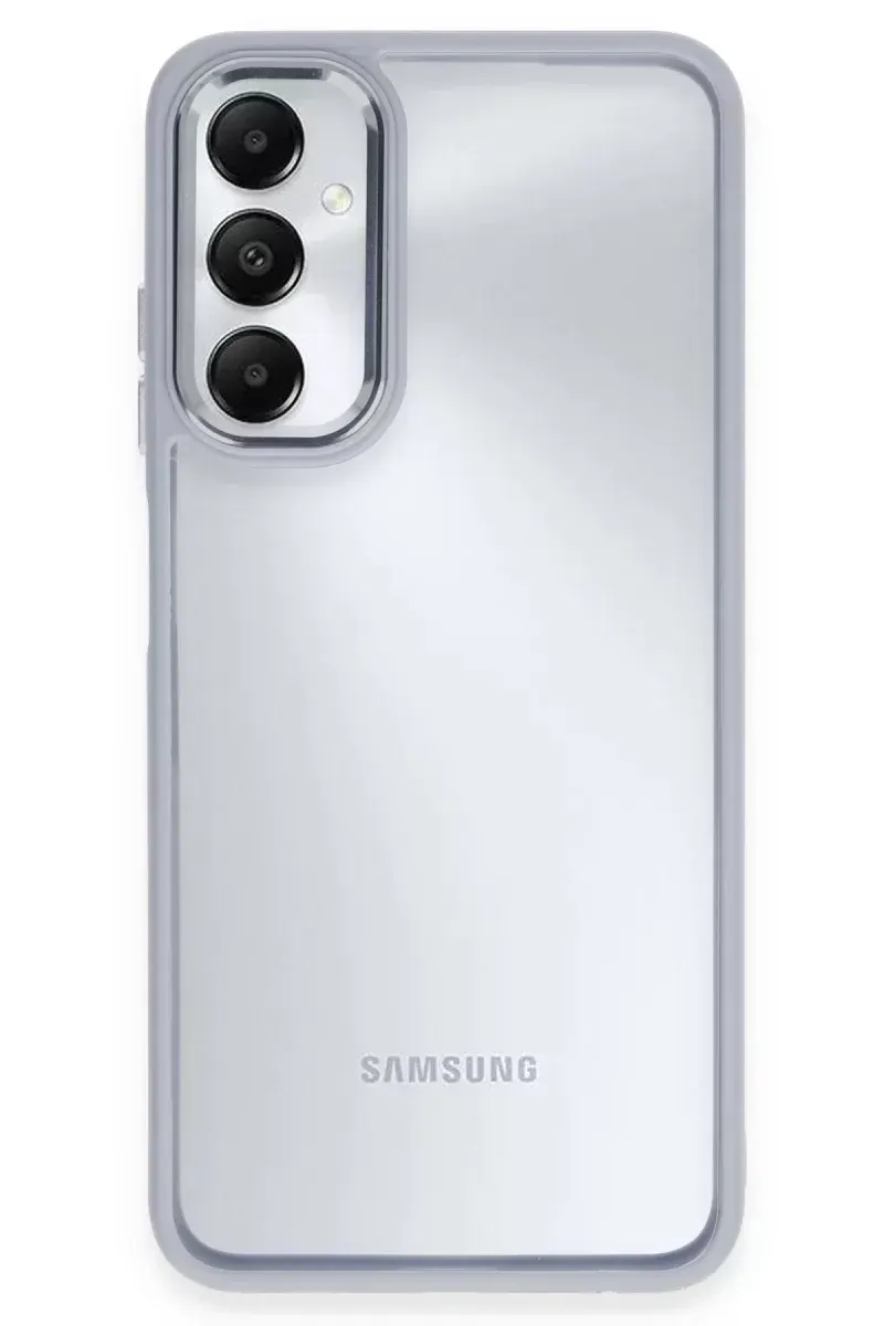 Newface Samsung Galaxy A05s Kılıf Power Silikon - Sierra Blue