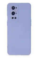 Newface One Plus 9 Pro Kılıf Nano İçi Kadife Silikon - Lila