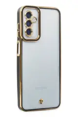 Newface Samsung Galaxy M23 Kılıf Liva Lens Silikon - Siyah