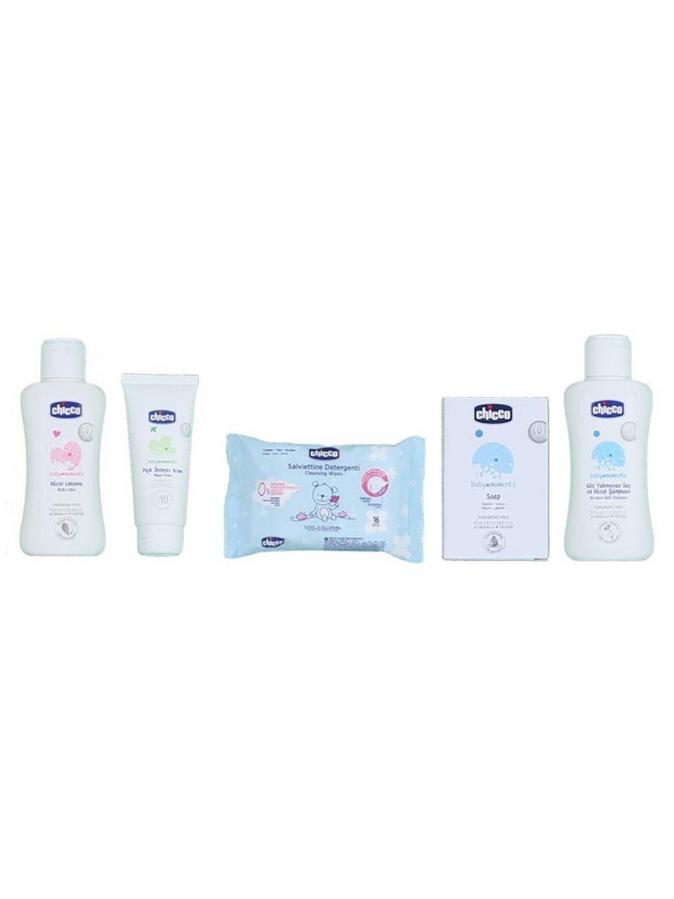 Chicco 5 Parça Tanışma Seti Şeffaf Çantalı - Pembe