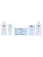Chicco 5 Parça Tanışma Seti Şeffaf Çantalı - Pembe