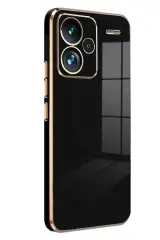 Newface Xiaomi Redmi Note 13 Pro Plus Kılıf Volet Silikon - Siyah