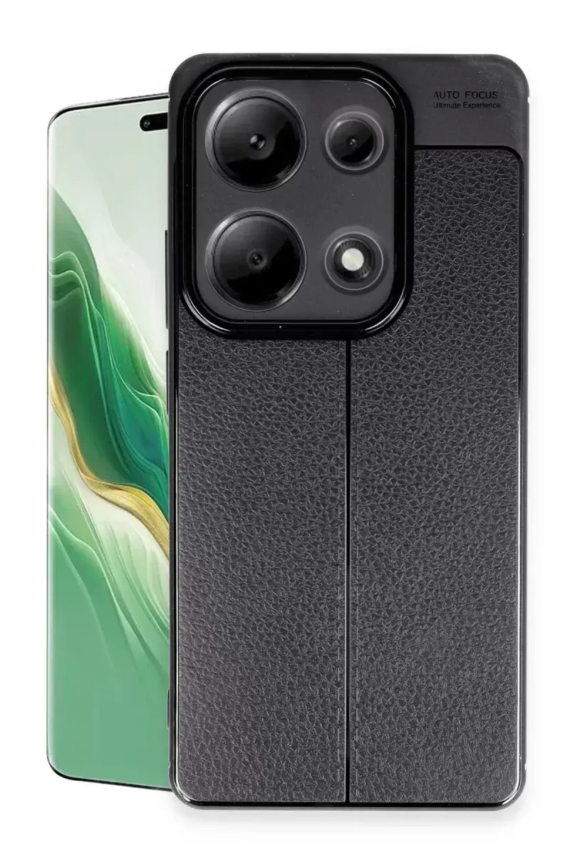 Newface Xiaomi Redmi Note 13 Pro 4g Kılıf Auto Focus Kapak - Siyah