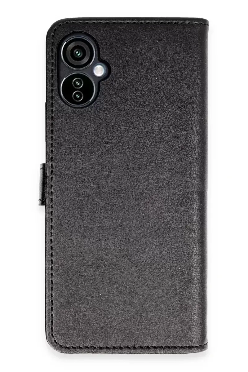 Newface Tecno Camon 19 Neo Kılıf Trend S Plus Kapaklı Kılıf - Siyah