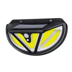 Powermaster Mx-118b Cob Ledli Hareket Sensörlü Üç Modlu Solar Duvar Lambası